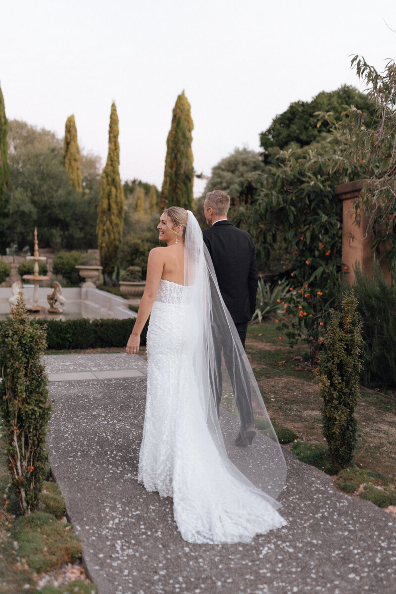 milk station wellington wedding of couple 