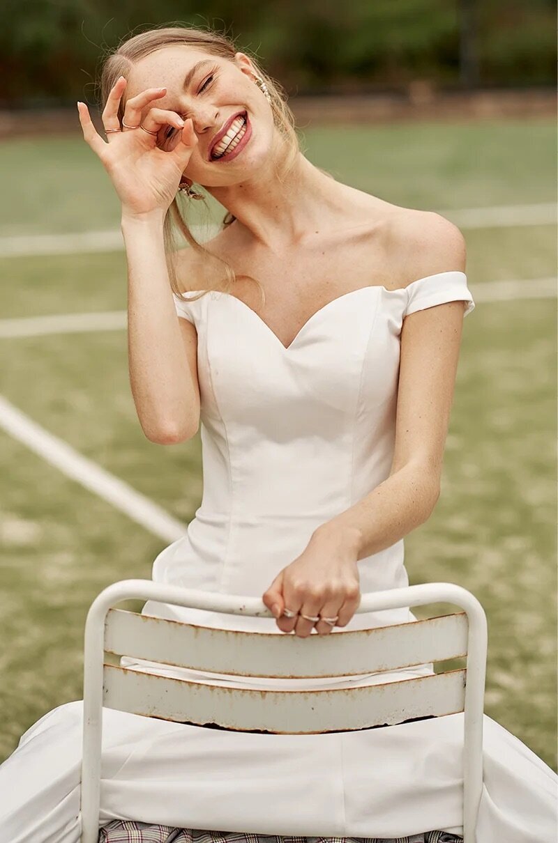 Bride at Melross Farm