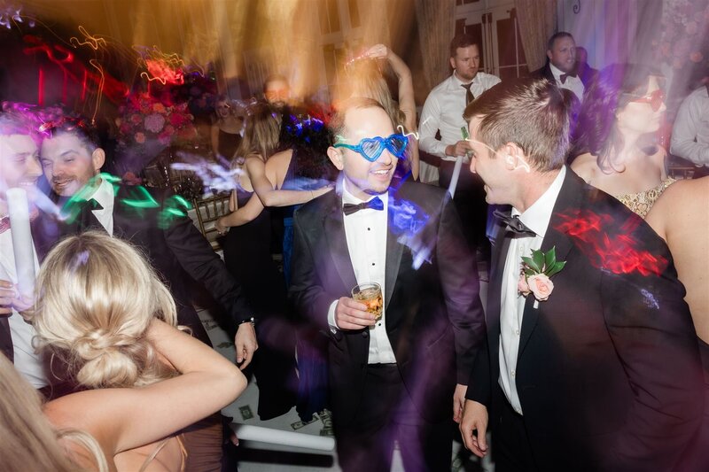 Wedding reception at the country club of Orlando by orlando wedding photographer 