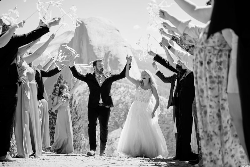 adventure wedding in yosemite
