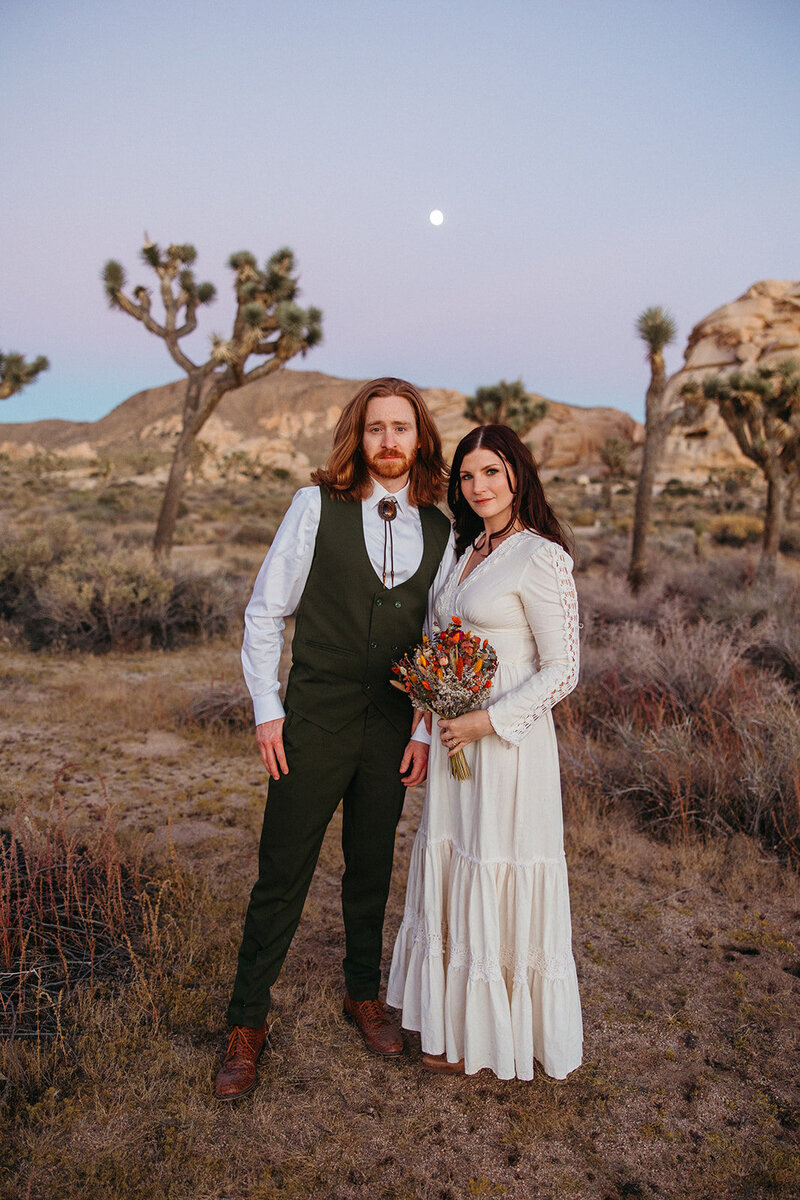 Joshua tree elopement photographer