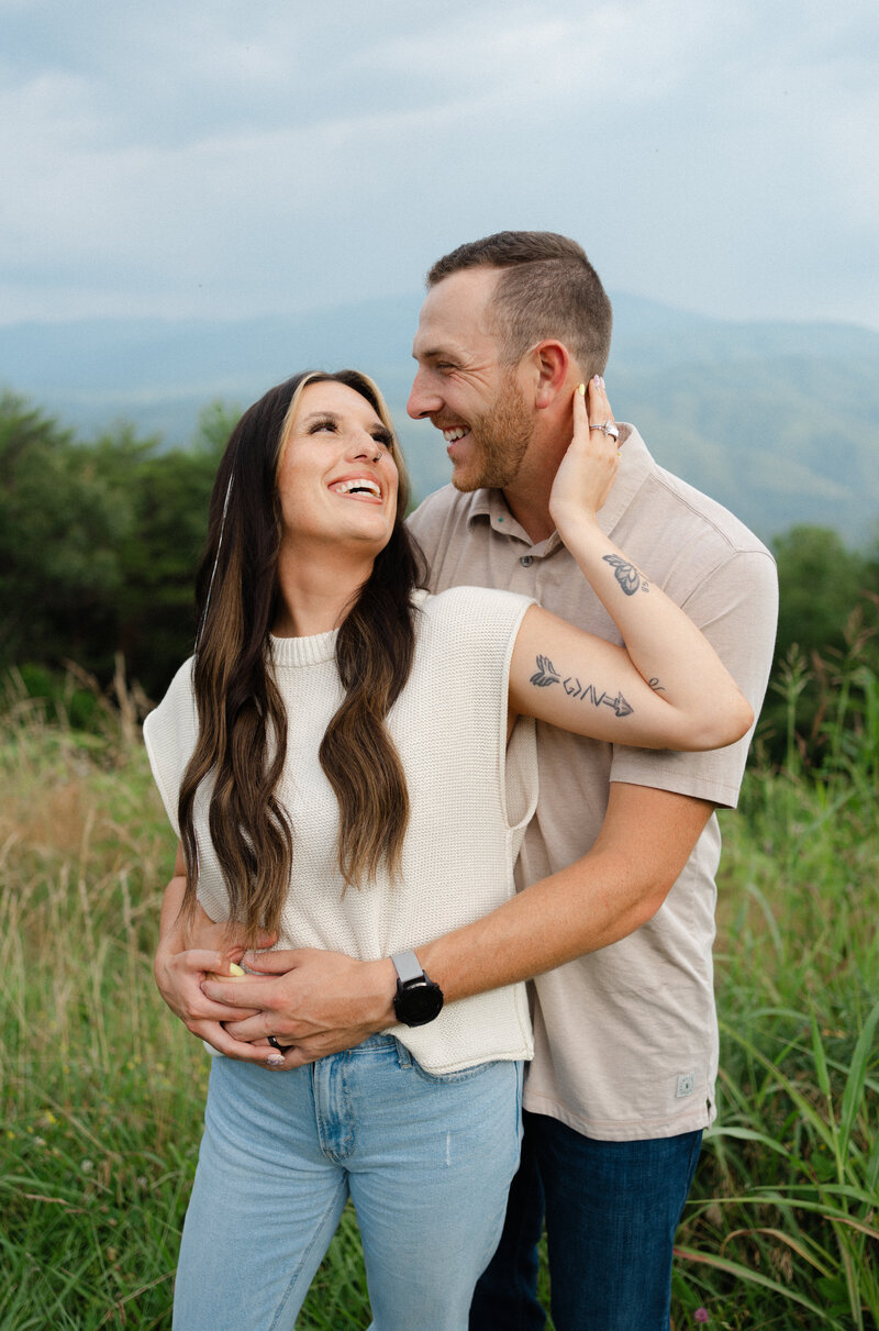 Foothills Parkway Couples Photography Session