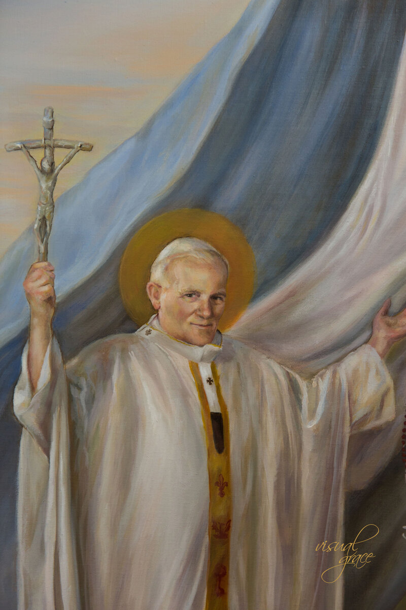 St JP2 painting