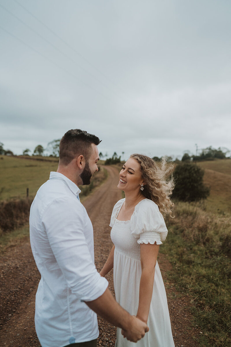 Emily + Tim Couple Portraits - Maleny Hinterland -202129