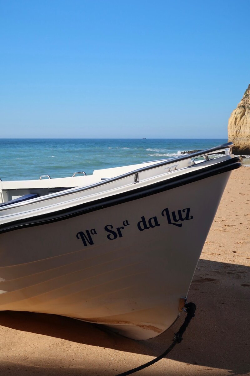 Boat in the Algarve