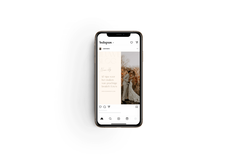 Boho Instagram story templates voor fotografen