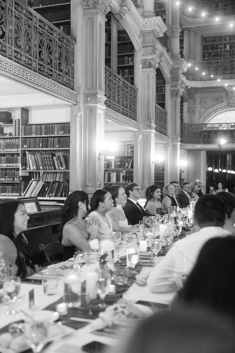 Artistic photo of a couple on their wedding day with a bouquet