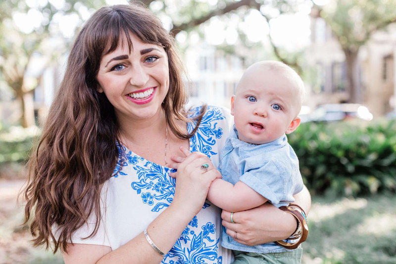 The Nute Family - Downtown Savannah Family Session