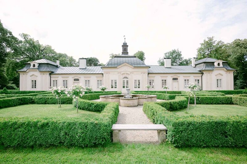 Fotografie zámku v Petrovicích u Karviné