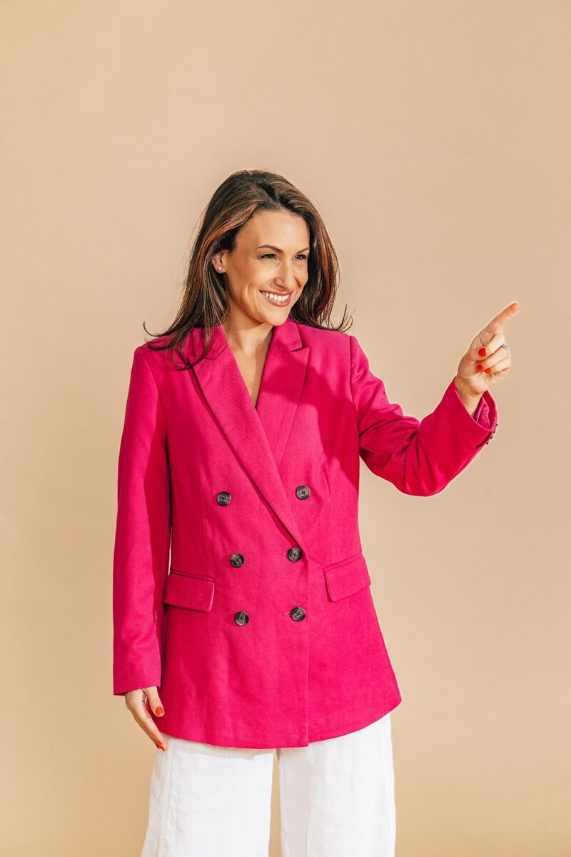 Julia Korn Pink Jacket