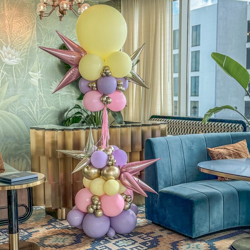 luxury balloon tower in St Pete