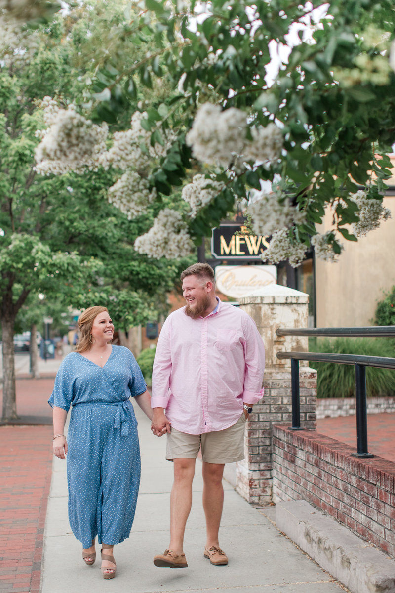 Jennifer B Photography-Downtown Southern Pines and Pinehurst Arboretum Engagement-Matthew & Amanda-2019-0044