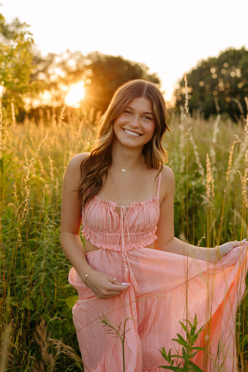 Modern senior portraits Milwaukee