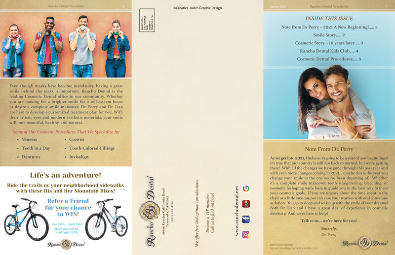Creative-Juices-Graphic-Design-Newsletter-Rancho-Dental-Spring2021-A