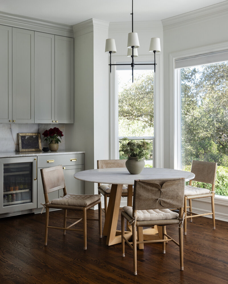 Soft and bright kitchen