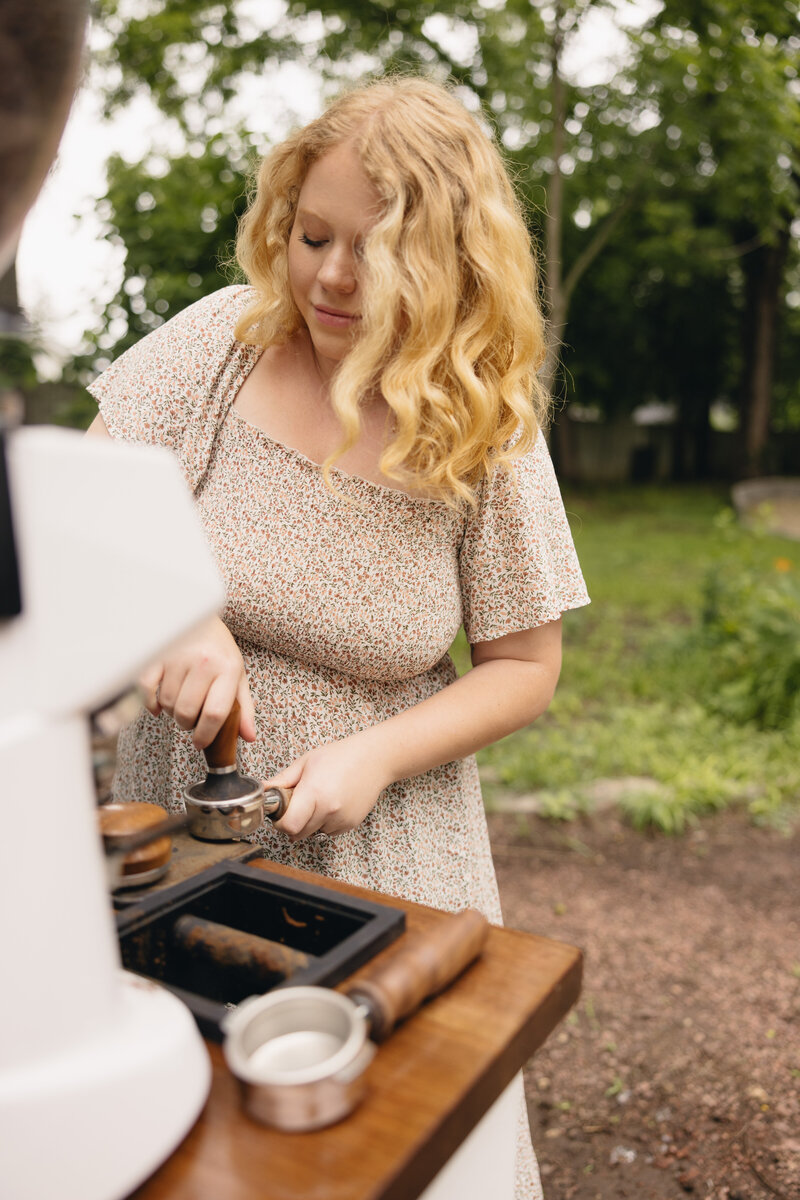 Mobile espresso bar service