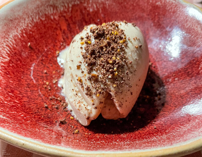 Gelato at Ristorante Consorzio in Turin, Italy