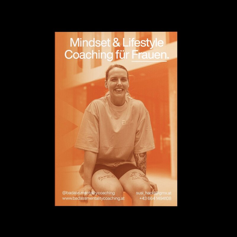 Badass Mentality Coaching, Editorial Design
