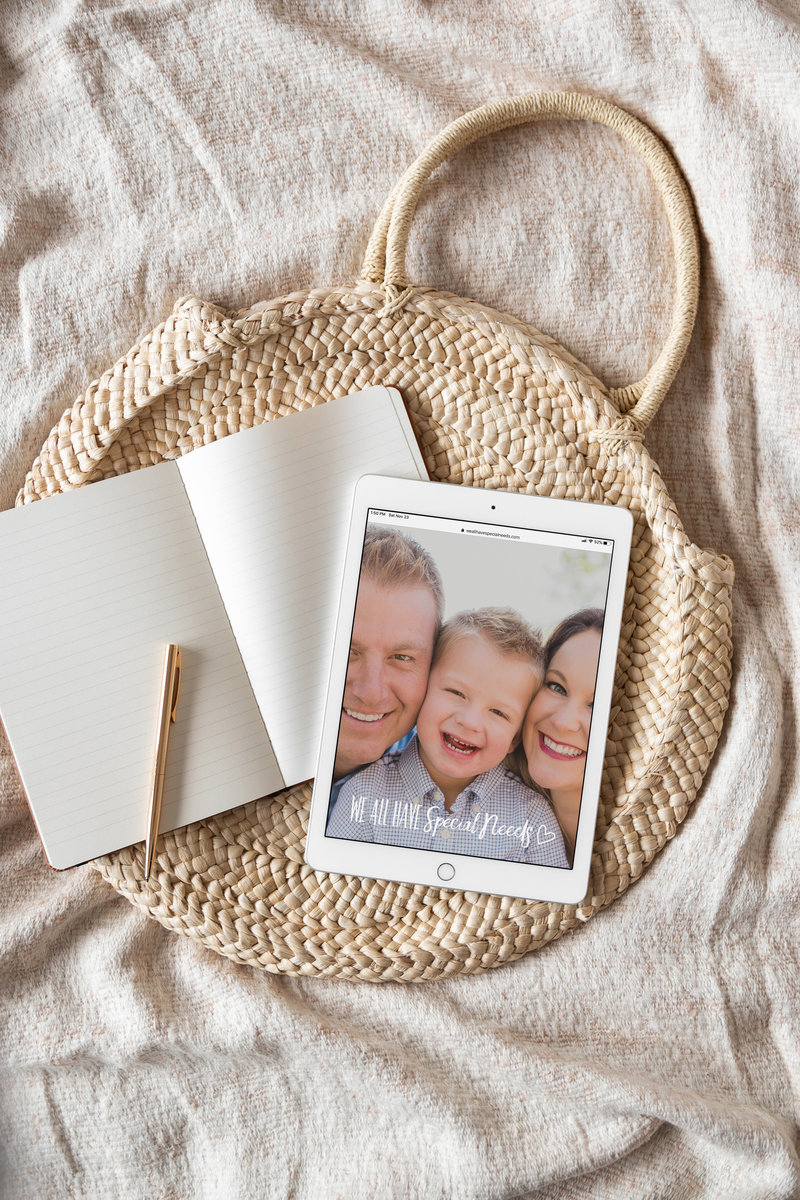 We All Have Special Needs iPad Mockup
