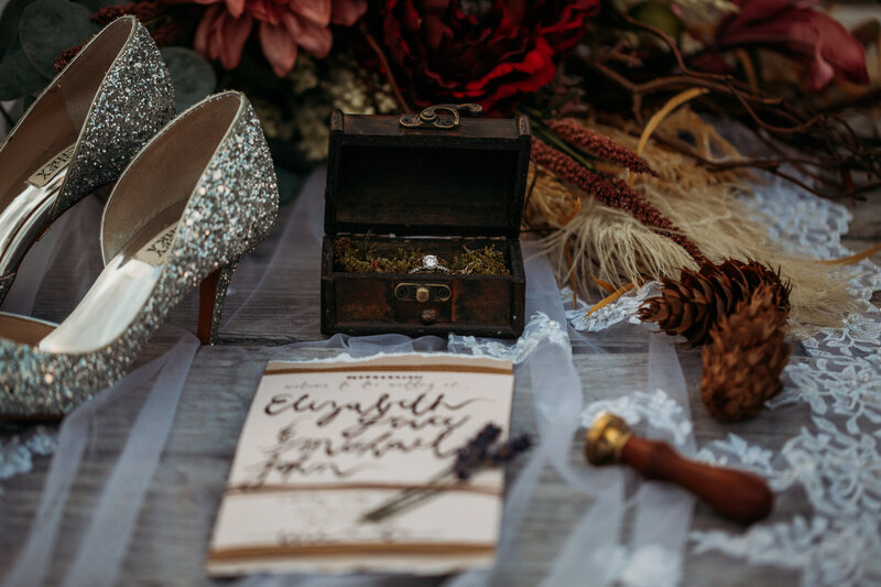 shoes, ring, and stationary