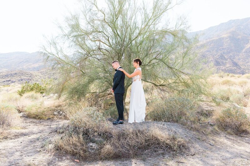 Ashley and Jeremy's wedding at the ACE Hotel photographed by Palm Springs photographer Ashley LaPrade.
