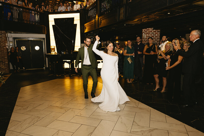 Ironworks Bride and Groom First Dance