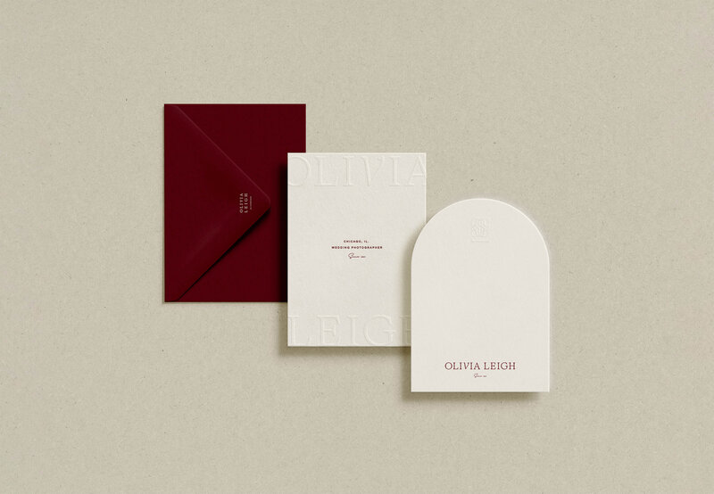 feminine wedding branding NYC Olivia Leigh