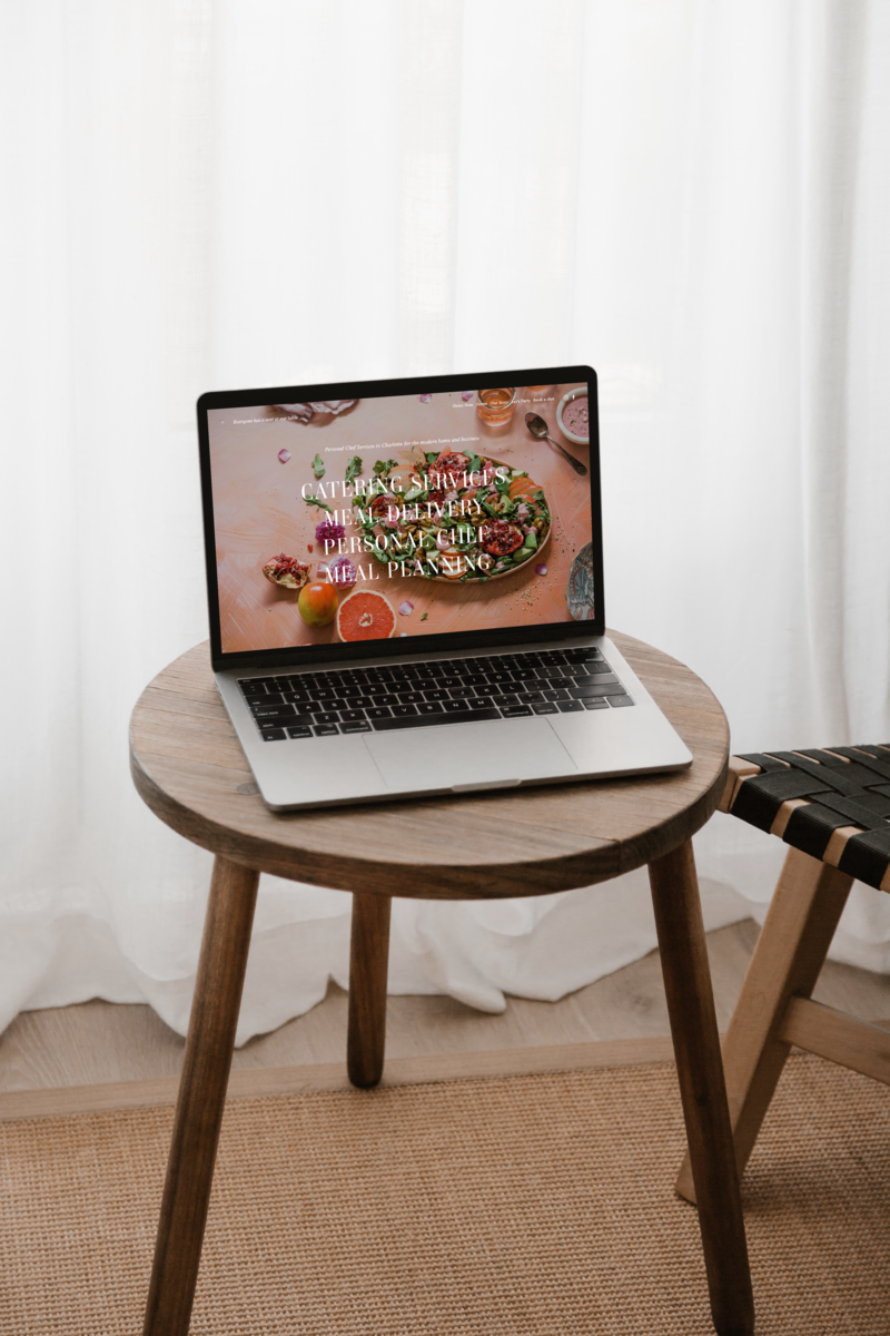 Little Chef Co. Laptop Mockup 2