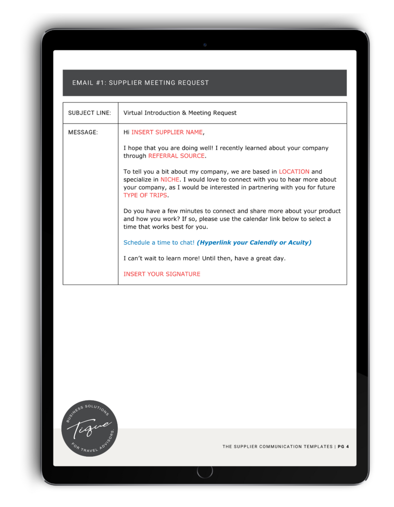 Supplier Communication Templates-6