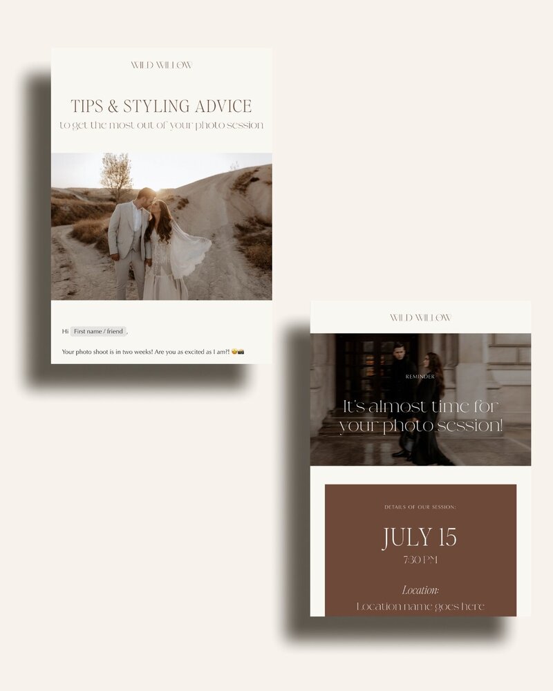 Luxury Flodesk templates for photographers 3