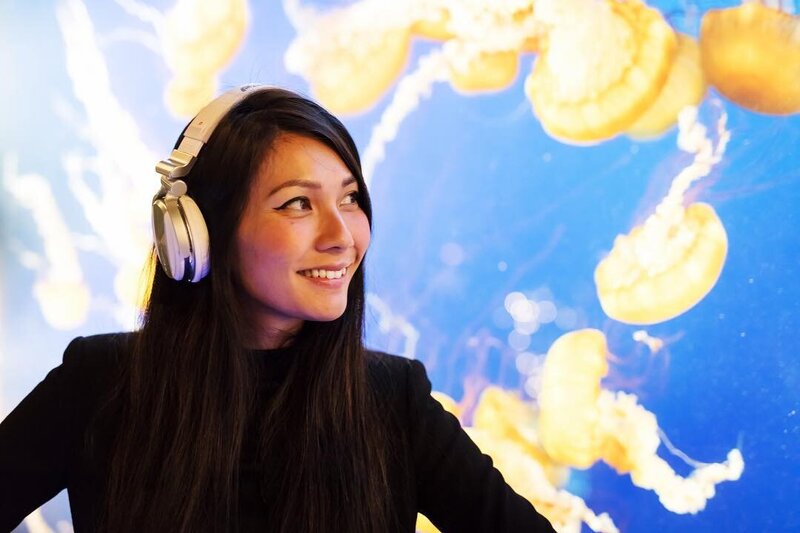 DJ Pri at the Vancouver Aquarium