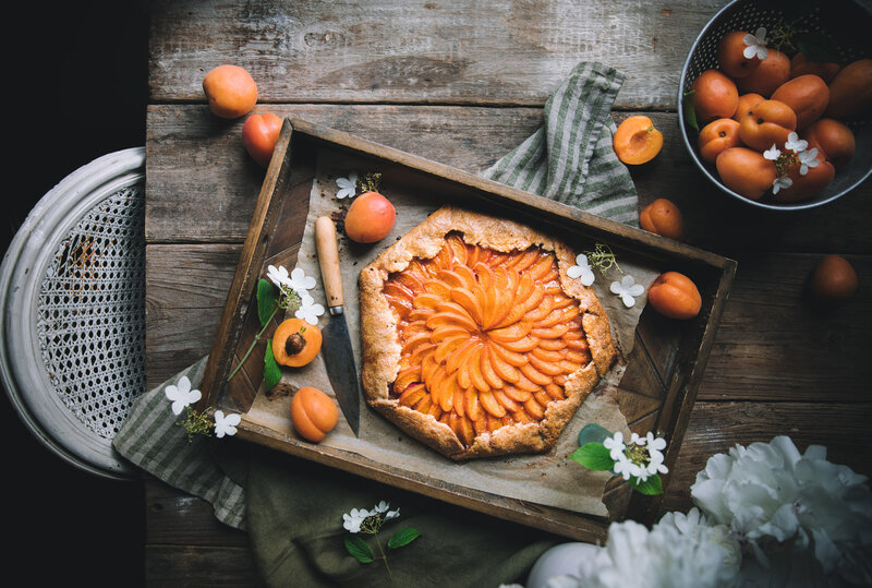 Food Photography Course Apricot Galette copy