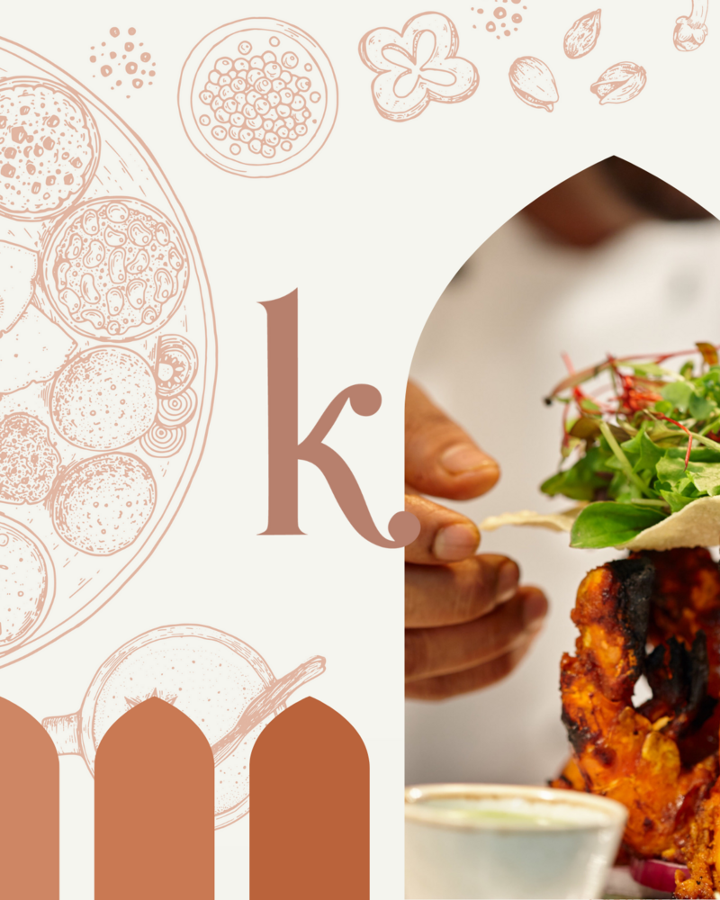 Kinara Indian Restaurant Brand Pattern Leithal and Co
