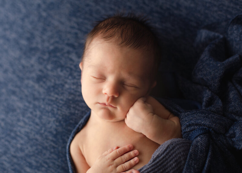Newborn boy Calgary Alberta Photographed by Belliam Photos