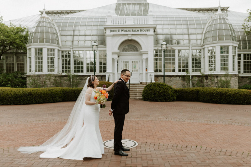 Franklin park conservatory hotel leveque columbus ohio wedding ceremony photographer videographer film documentary midwest -40