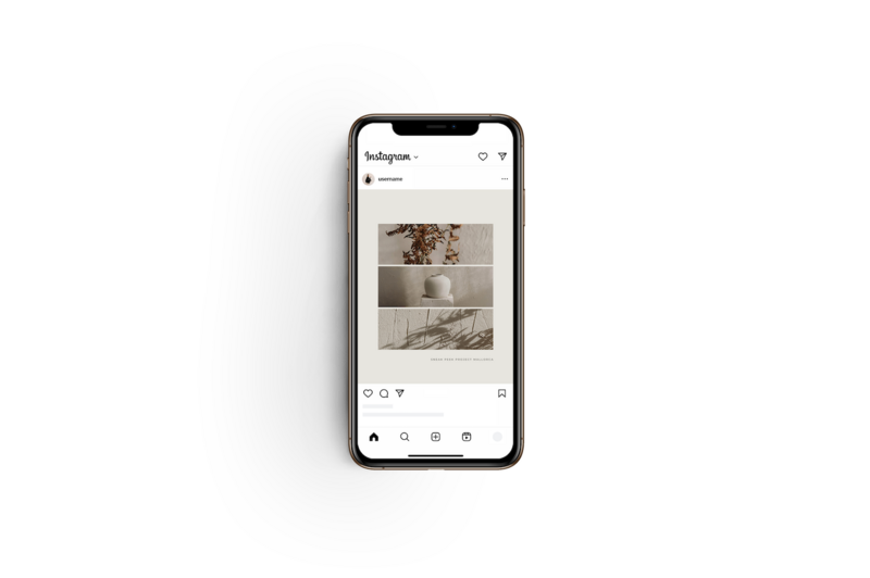 Earthy Instagram templates Fern & Fig 5