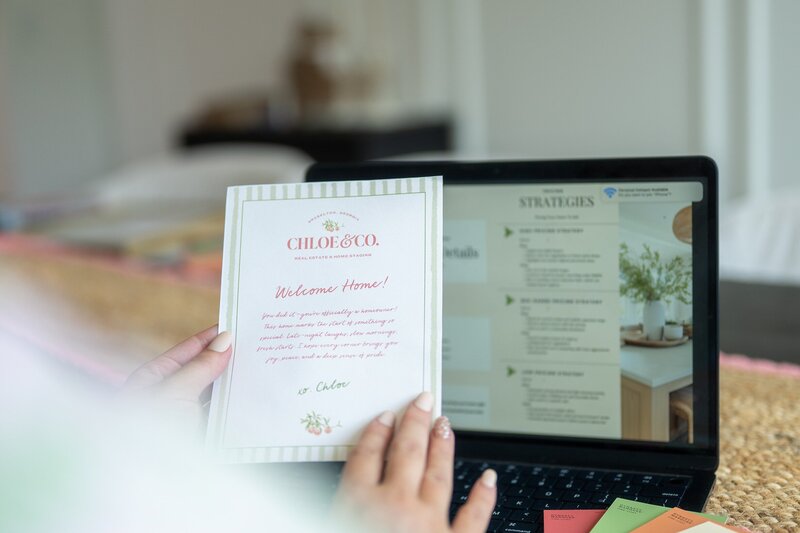 Detail shot of cinematic real estate photography equipment in action