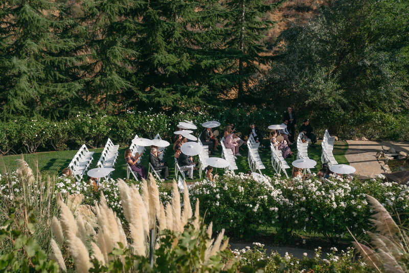 A dreamy, editorial wedding at Serendipity Gardens in California.
