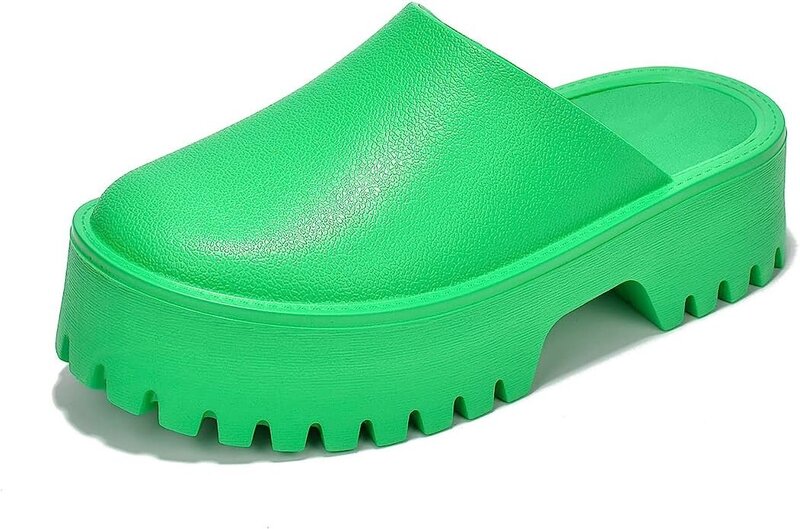 inspired by Free People green clogs