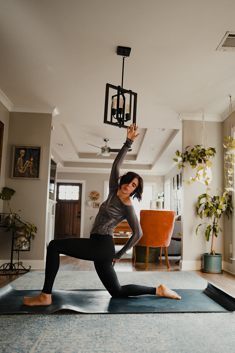 yoga teacher atlanta brookhaven stretching