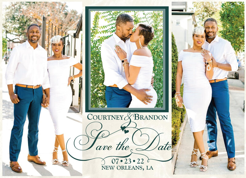 Courtney & Brandon save the date TO PRINT