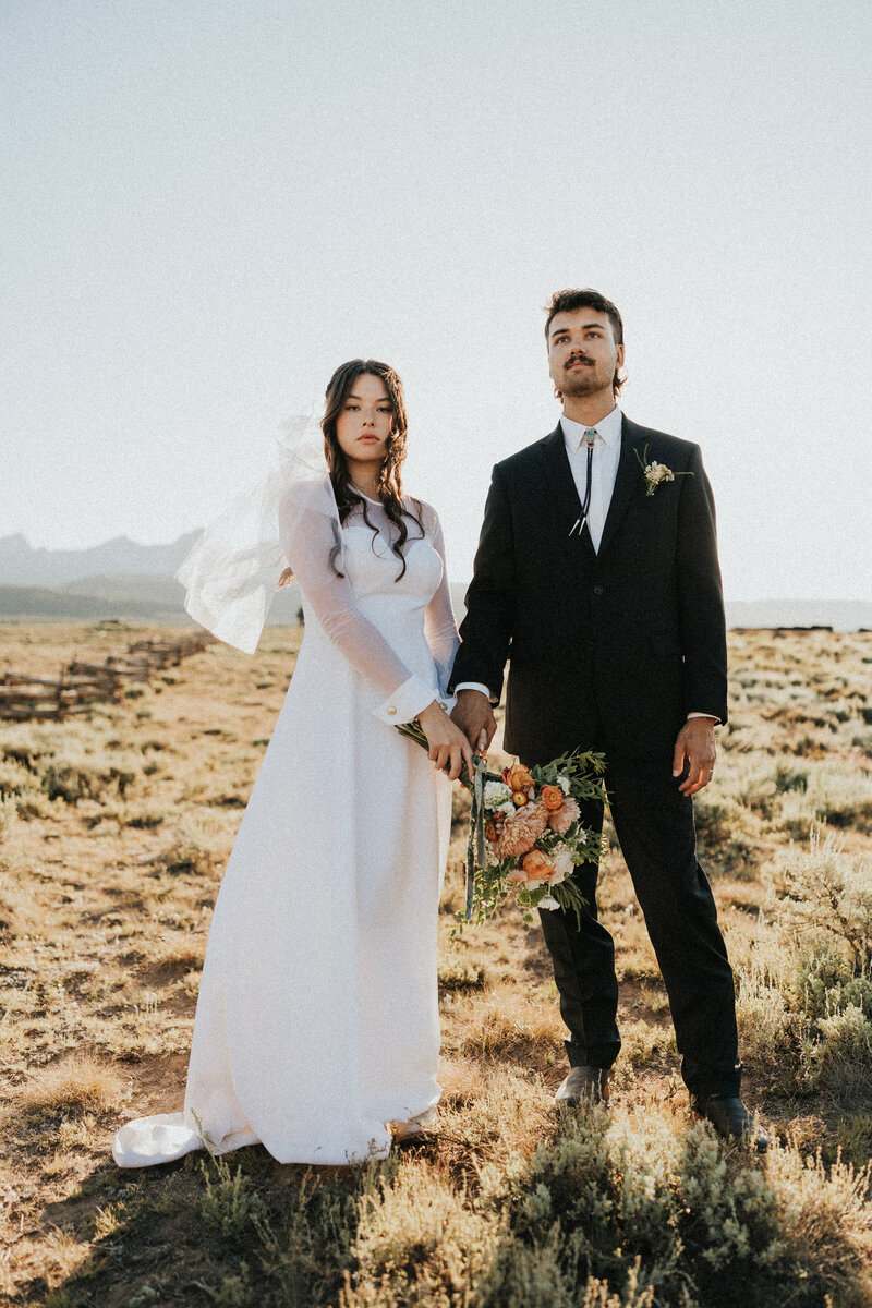 Golden Hour Elopement  | Stanley Idaho