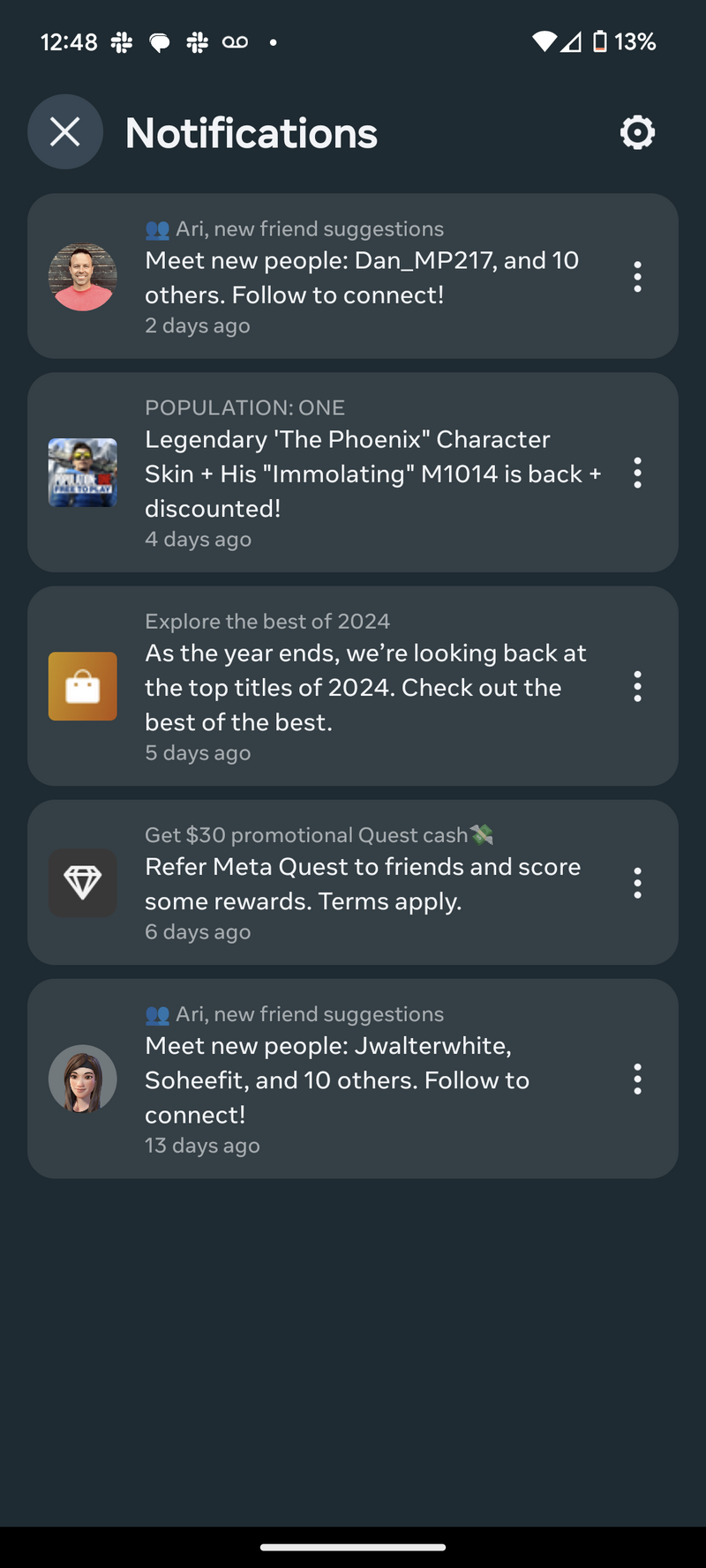 After: Personalized notifications designed to entice