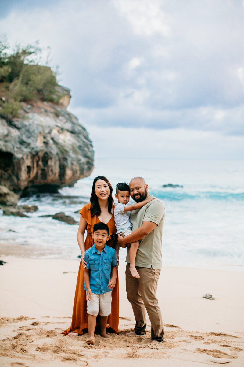 Ty Family Kauai Photo Session Shipwreck Beach-3