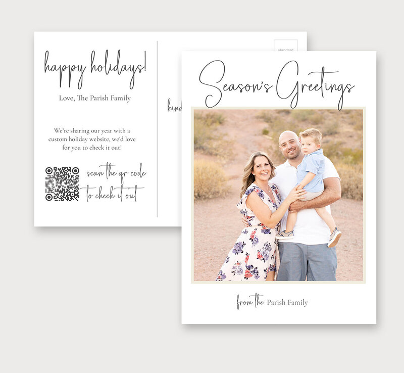 elegant card listing