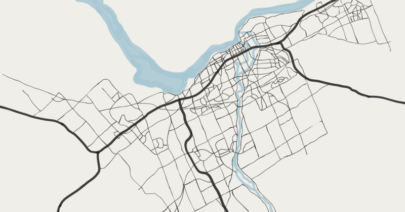 Map of Ottawa