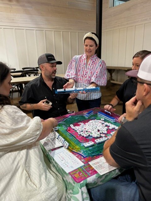 oh my mahjong Mahjong classes at the rosewood venue mount vernon texas mahjong instructor 903 mahjong joann conklin
