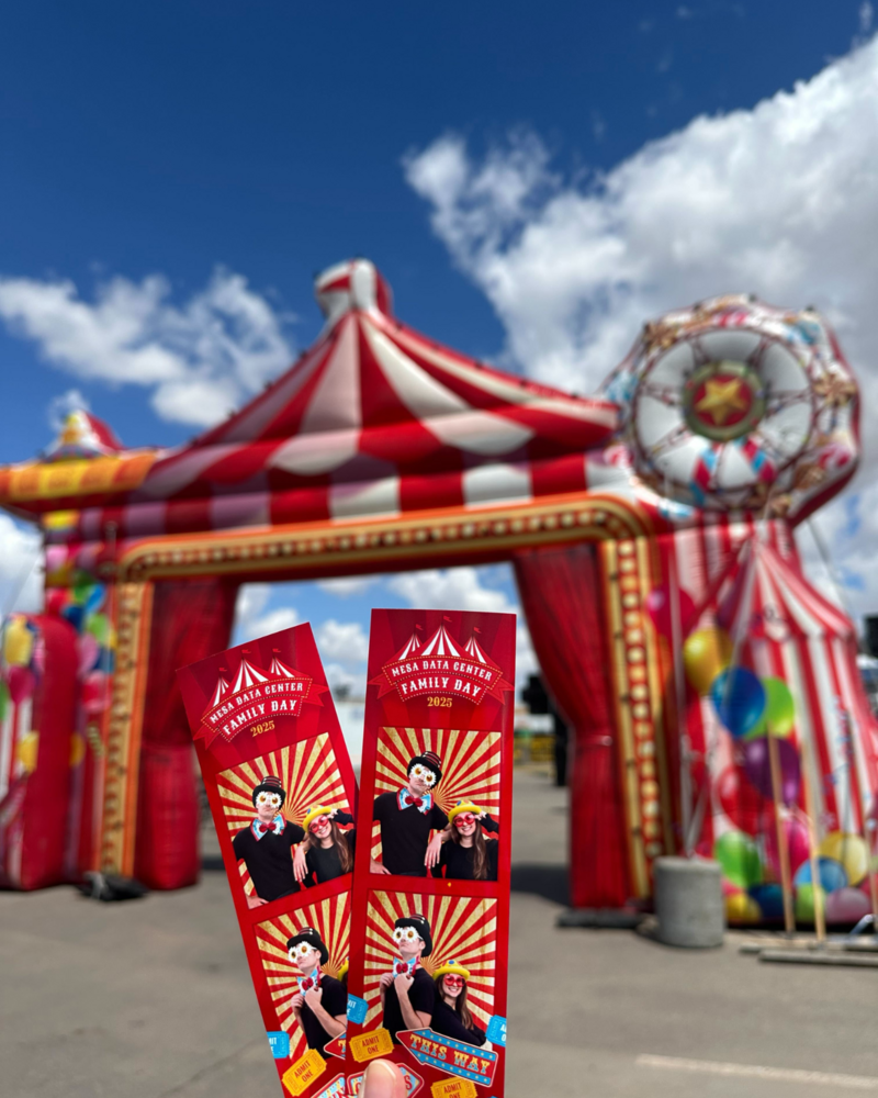 Circus Themed Photo Booth Phoenix Arizona