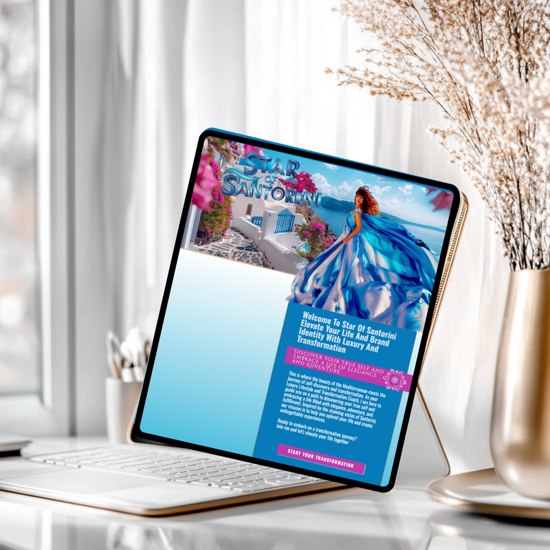 Star of Santorini - Branding Element - Shop11
