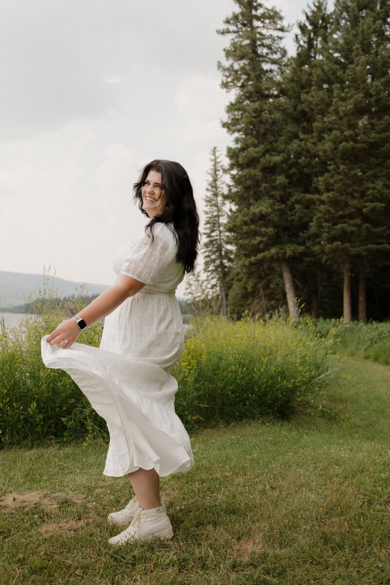 Self Portrait of Idaho Falls Portrait Photographer, Studio Portrait Session with Savage Backdrop, Judith Photo Co